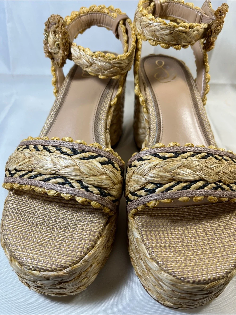 Sam Edelman textured straw